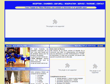 Tablet Screenshot of hotelmirabeau.net